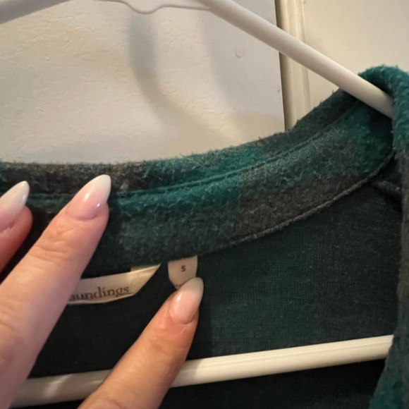 Soft Surroundings L/S oversized shirt - Picture 2 of 6